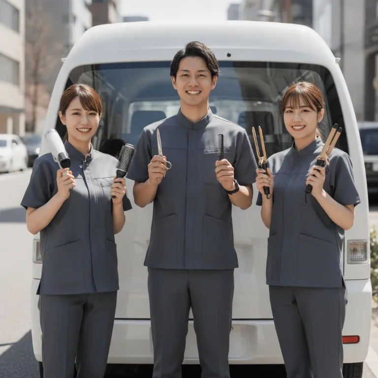 高級美容室 のチーム: 奥州市